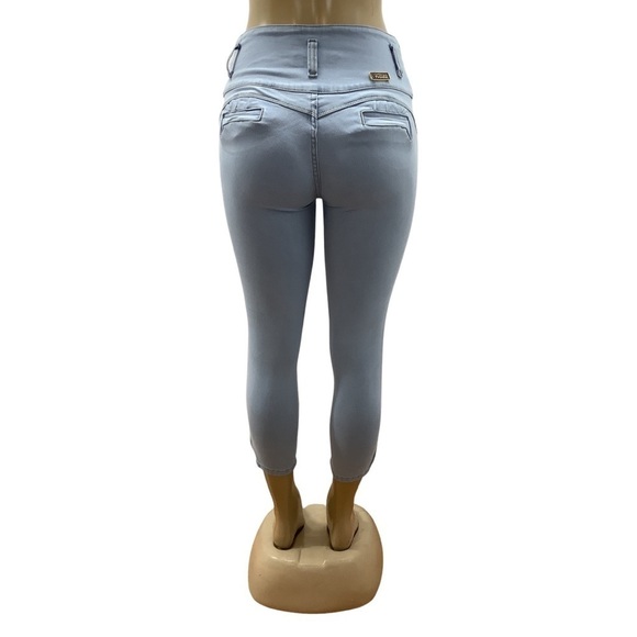 Franka Colombian Butt Lifting Capri Jean FR007 New With Tags - Picture 4 of 6